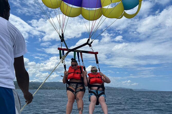 Montego Bay Jet Ski and Parasailing Combo or Single with Pickup - What the $145 price really includes