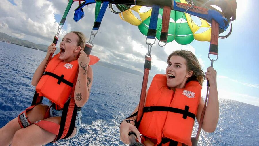 Montego Bay: Parasailing and Jet Ski Combo with Pickup - A Montego Bay morning built around two very different thrills
