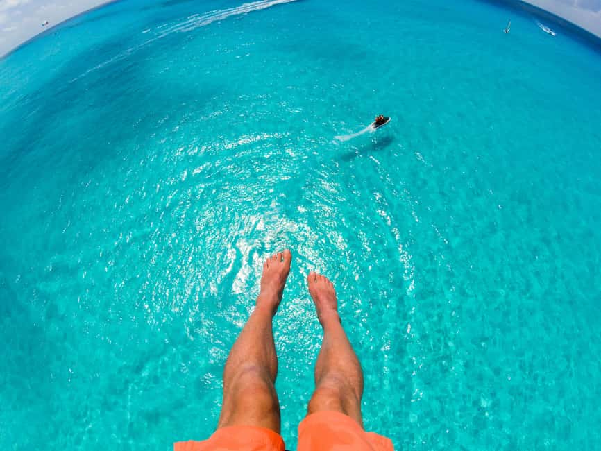 Nassau: Jet Ski Ride, Parasailing & Banana Boat Tour - Thirty minutes on a two-seater Waverunner