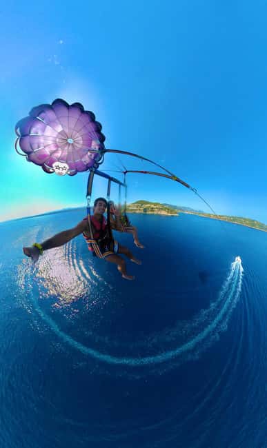 Nice: Parasailing Adventure with French Riviera Views - Taking off from Port Lympia