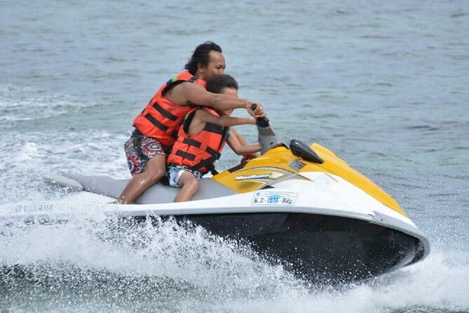 Nusa Dua Marine Jet Ski and Parasailing Adventure with Hotel Pick up - Jet Ski Speed Along Tanjung Benoa