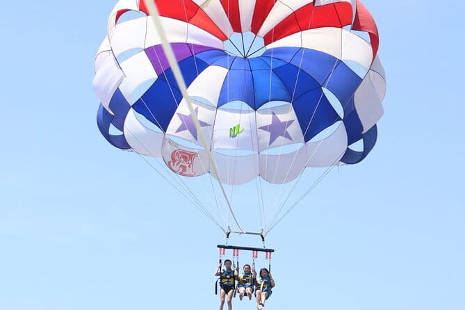 Nusa Dua Marine Jet Ski and Parasailing Adventure with Hotel Pick up - Parasailing Above Bali’s Southeast Coast