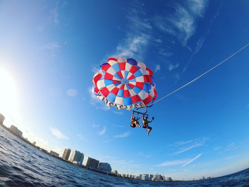 Ocean City, MD: Ocean Parasailing Adventure - Leaving Ocean City behind on the speedboat