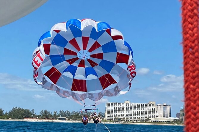 Ocean Parasailing Adventure In Fort Lauderdale, FL - Taking off from Bahia Mar Resort and Marina