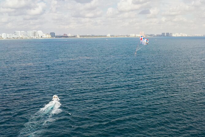 Ocean Parasailing Adventure In Fort Lauderdale, FL - The 400-foot view over Fort Lauderdale Beach