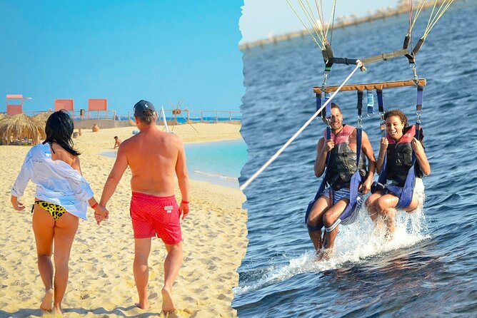 Orange bay Island and Parasailing, Snorkeling, & Water Sports, Lunch - Hurghada - The morning transfer and boat ride