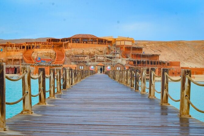 Orange Bay Island, sea trip Parasailing & Water Sports - Hurghada - Parasailing Adds the Big View