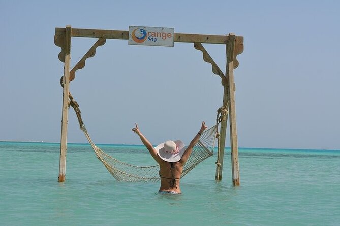 Orange Bay Island, sea trip Parasailing & Water Sports - Hurghada - Lunch, Drinks, and What to Bring