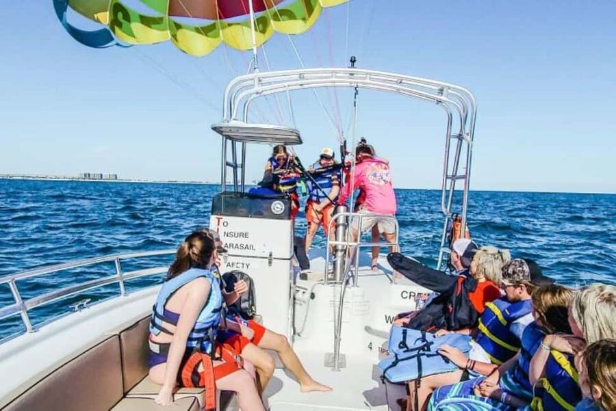 Orange Beach: Parasailing Experience - How long is the flight?