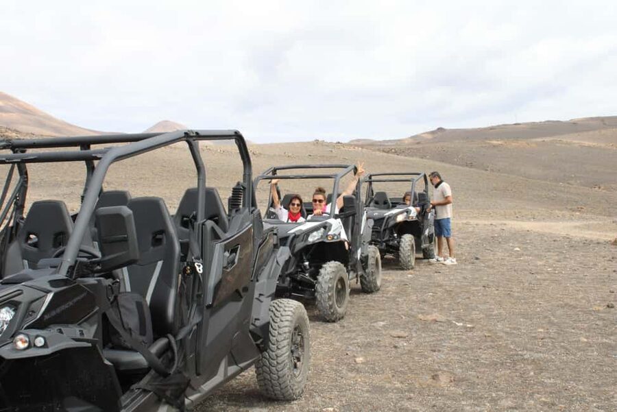 PACK TRIO Buggy, Jet Ski, and Parasailing Adventure - Two hours across Lanzarote’s volcanic terrain