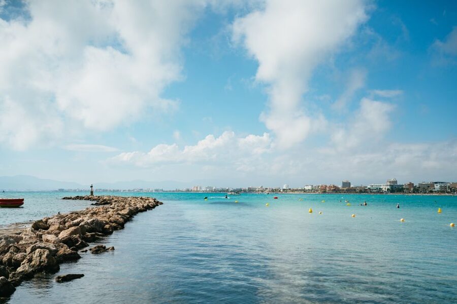 Palma Bay: Parasailing Experience - Getting fitted with safety equipment