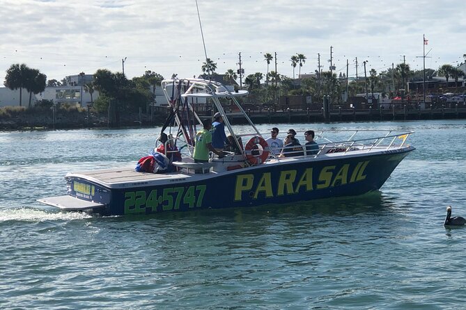 Parasail Flight at Madeira Beach - Safety, comfort, and the motion of the boat
