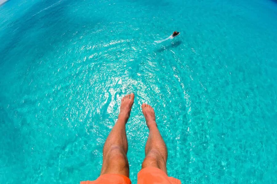 Parasail Over Cabbage Beach - What the Six-Minute Flight Is Really Like
