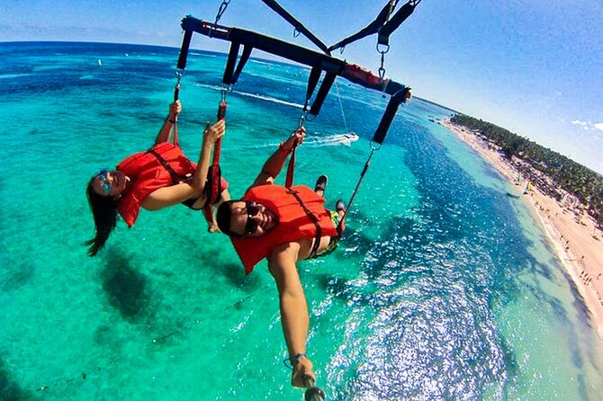 Parasailing above Turquoise Ocean Waters in Montego Bay - Key points to know before you book