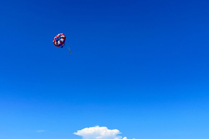 Parasailing above Turquoise Ocean Waters in Montego Bay - Is $113 a fair price?