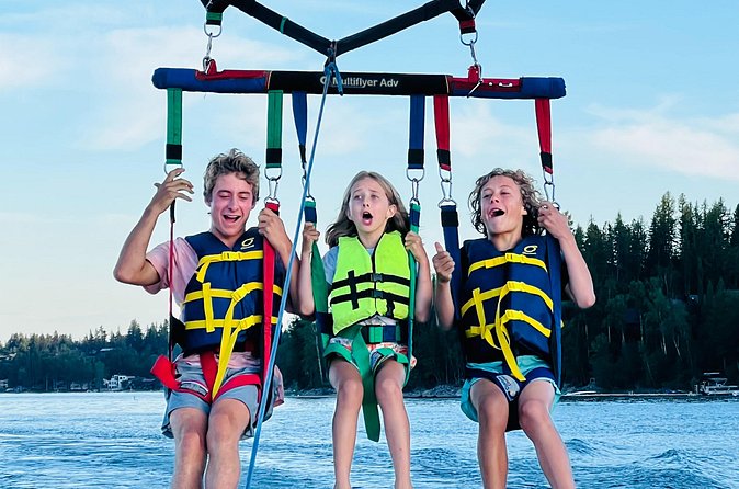 Parasailing Adventure Over Flathead Lake - Ten to twelve minutes above the lake