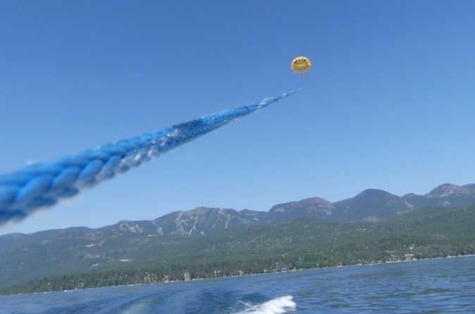 Parasailing Adventure Over Flathead Lake - Who will enjoy this most