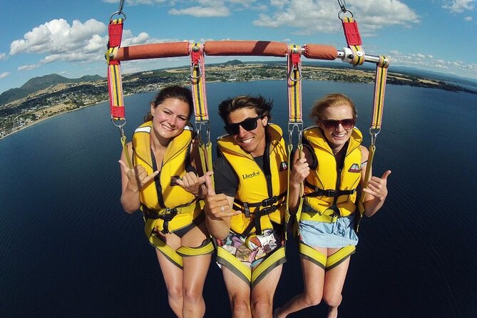 Parasailing Adventure over Lake Taupo - What the boat ride adds to the experience
