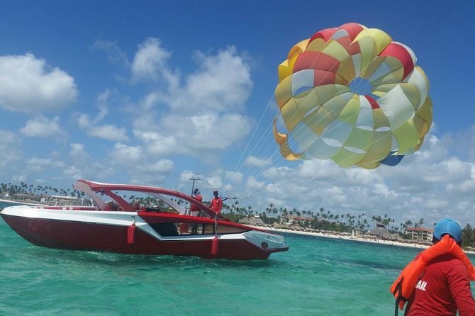 Parasailing Adventure Punta Cana - Taking flight above Bávaro Beach