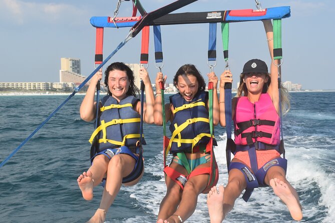 Parasailing along Fort Lauderdale Beach - A careful setup makes the first flight easier