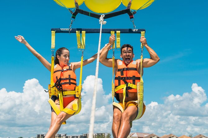 Parasailing & Beach Club with Transportation In Riviera Maya - Key points to know before you book