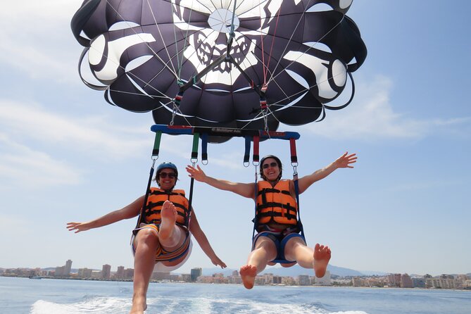Parasailing Benalmadena - The Highest Flights on the Costa - The climb to 650 feet