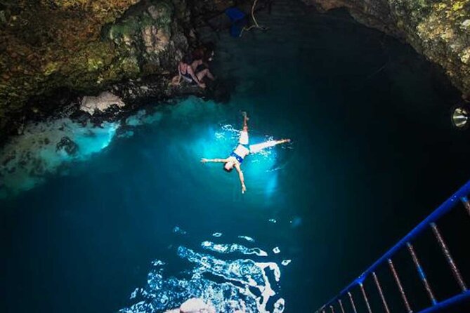 Parasailing, Blue Hole Mineral Spring, Seven Mile Beach - Seven Mile Beach: Room to Choose Your Own Pace