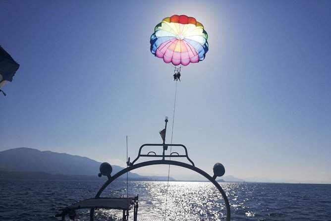 Parasailing desde el puerto de Denia - What the 10-minute flight feels like