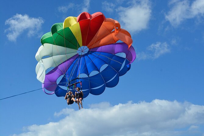 Parasailing Experience in Key West - A high view of Key West, without a long day