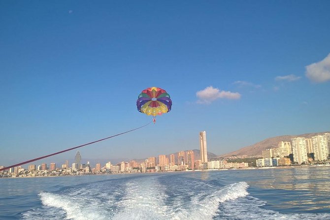 Parasailing Flight in Benidorm - Ten minutes above Benidorm