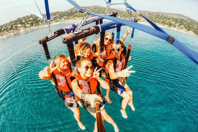Parasailing flight two people, in Mandelieu-Cannes - Seeing the French Riviera from above