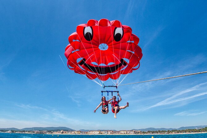 Parasailing flight two people, in Mandelieu-Cannes - Booking, transport, and the cancellation risk