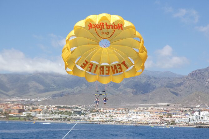Parasailing flights on the coast of Adeje in Tenerife - Planning around weather and cancellation