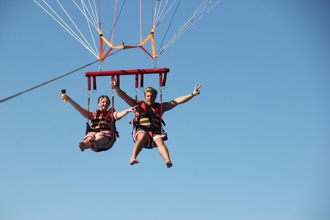 Parasailing Fly With Private Transportation - Sharm El Sheikh - Taking off above Sharm El Sheikh’s Red Sea coast
