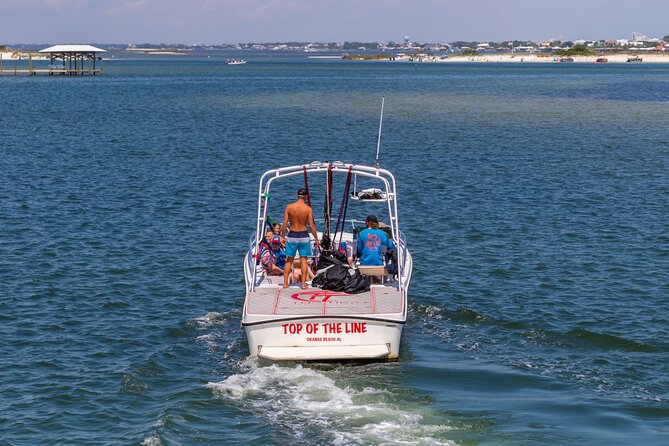Parasailing Gulf Coast in Alabama - The safety briefing and harness fitting