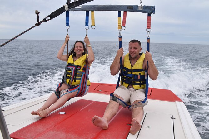 Parasailing in Alicante - What the view feels like from above