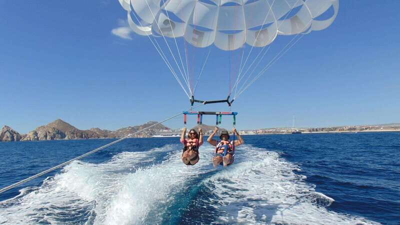Parasailing in Cabo San Lucas - Wind is the main risk to your plans