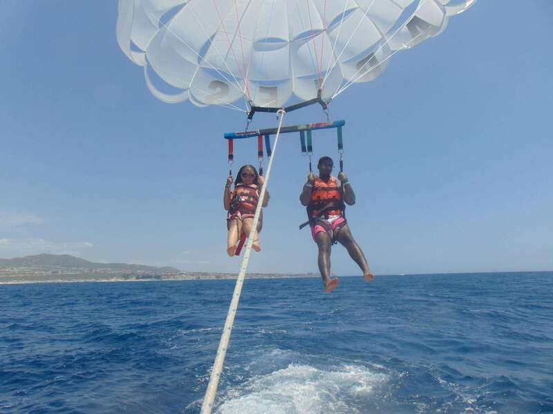 Parasailing in Cabo San Lucas - Finding Aries Water Sports on Medano Beach