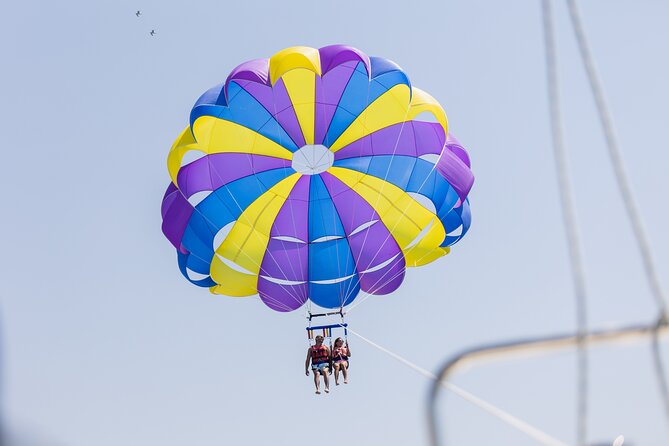 Parasailing in Cavtat - Photos, smiles, and the feet-in-the-water finale