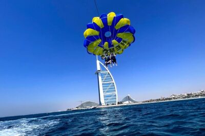 Parasailing in Dubai – Burj Al Arab View