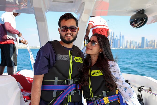 Parasailing in Dubai with Palm Jumeirah and JBR Beach views - Who will enjoy this parasailing trip