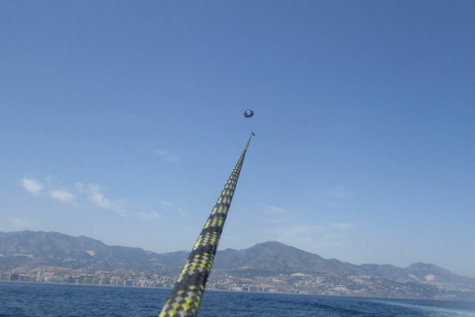 Parasailing in Fuengirola - The Highest Flights on the Costa - The gentle parasailing launch