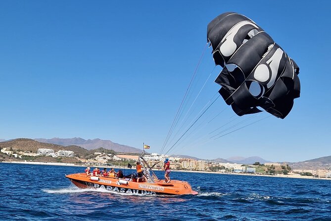 Parasailing in Fuengirola - The Highest Flights on the Costa - How much value do you get for $60.46?