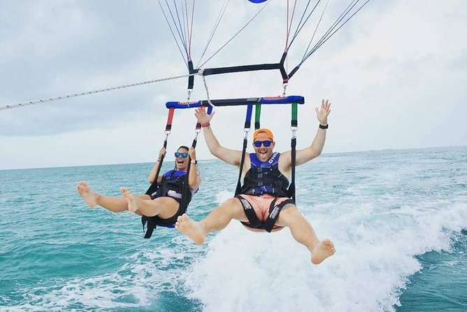 Parasailing in Key West at Smathers Beach - The view, the wildlife, and the timing