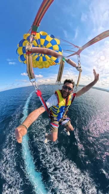 Parasailing in Polignano: A parachute adventure - Taking off from Cala Ponte Marina