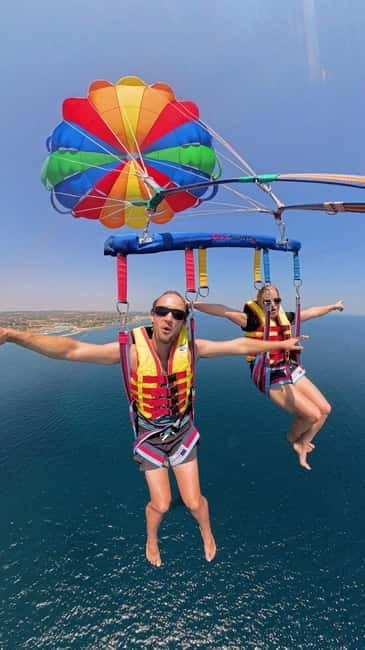 Parasailing in Polignano: A parachute adventure