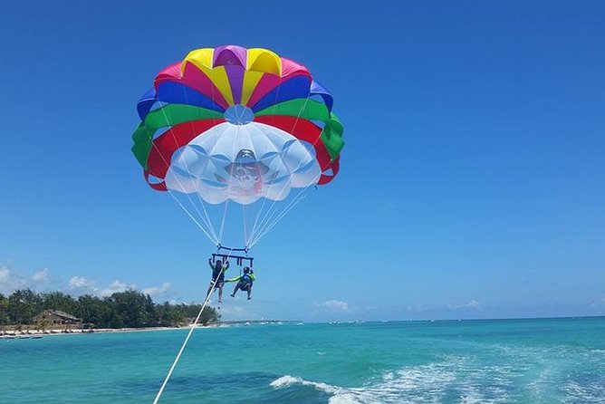 Parasailing in Punta Cana - Hotel transfers require a little caution