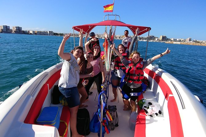 Parasailing in Torrevieja - Taking off from Real Club Náutico
