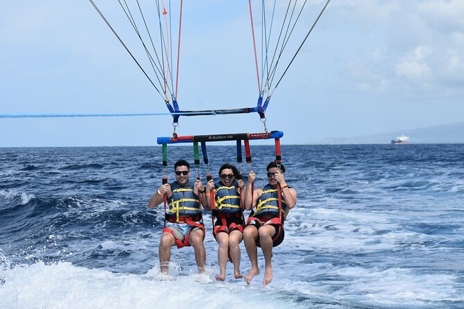 Parasailing in Waikiki from Oahu Hawaii - Choosing between 600, 800, and 1,000 feet