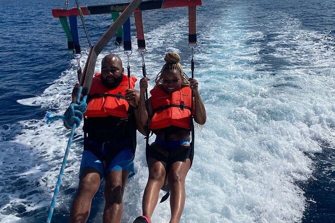 Parasailing & Jetski Water Activities in Montego Bay - Choosing between speed, height, and a possible ocean dip